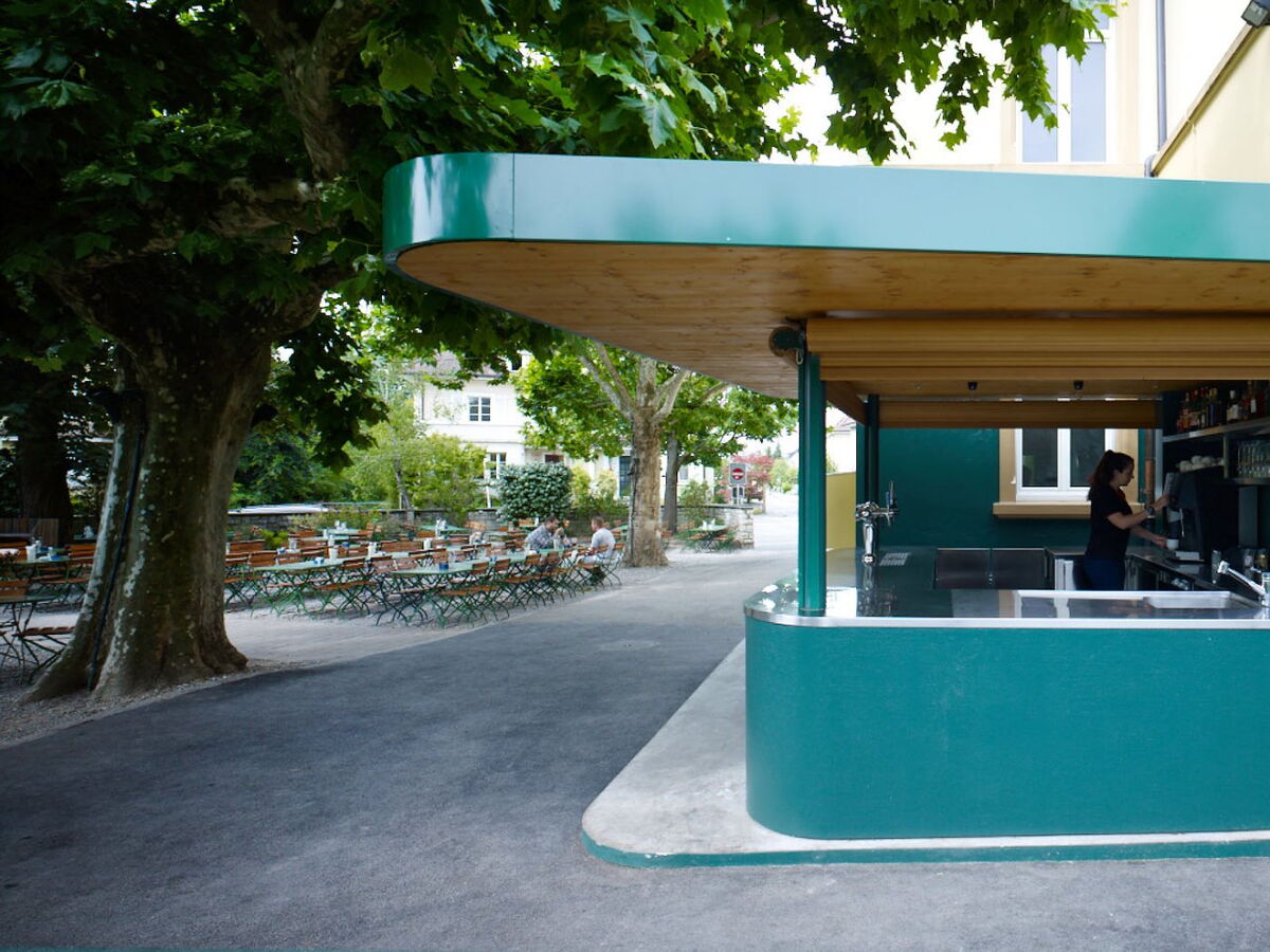 Zic Zac Basel Pavillon Biergarten